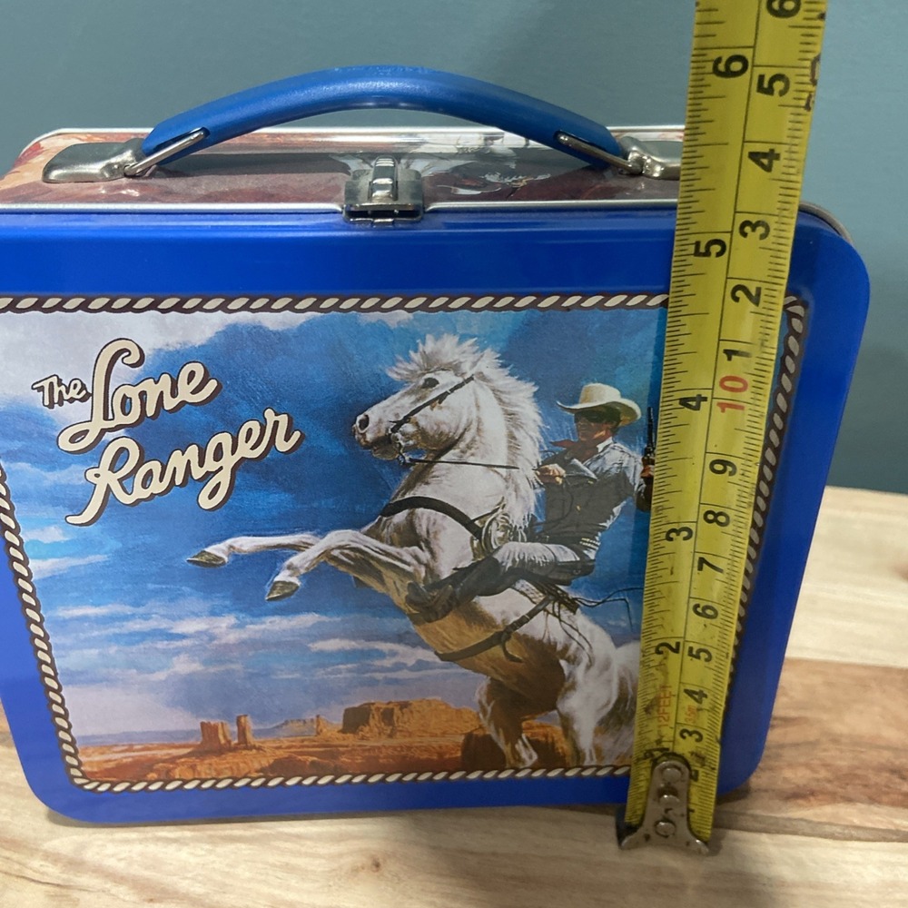 New The Lone Ranger Hallmark & General Mills Mini Tin Lunchbox Collectible 98 01 - Picture 13 of 15